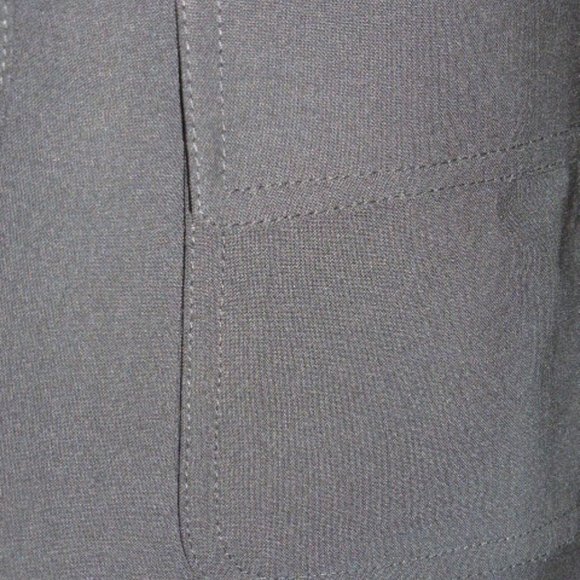 VINTAGE 40S 50S NAVY BLUE  Fitted blazer JACKET M / L  8 - Picture 9 of 9